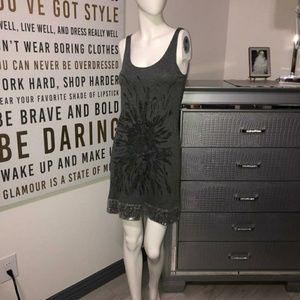 NWOT Gray Tank Dress